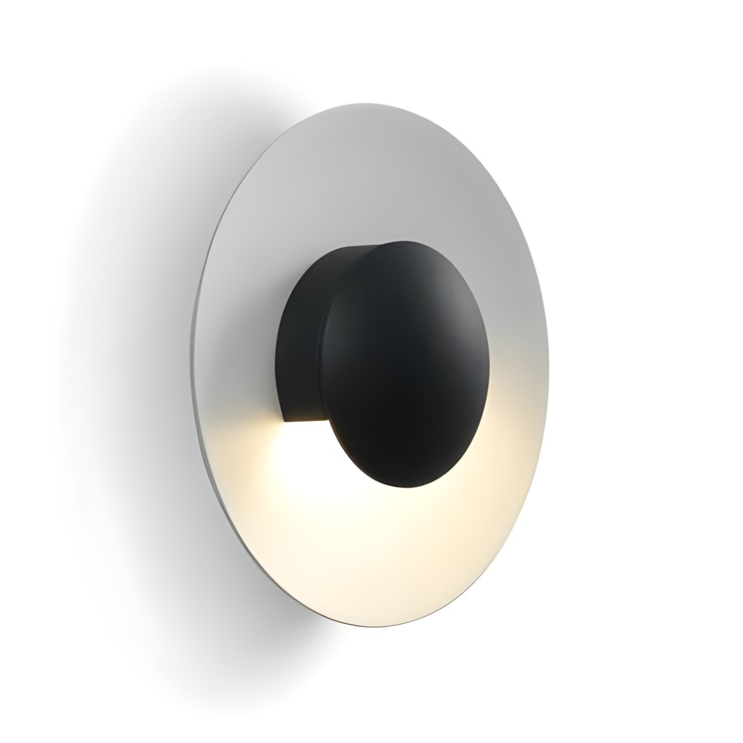 Corona Metal Disc Wall Light, view 4