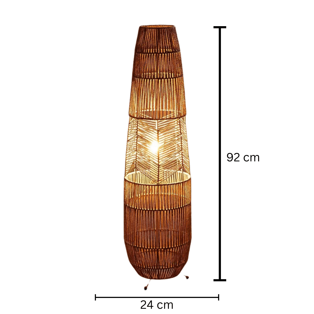 Hearth Woven Lantern Lamp, view 7