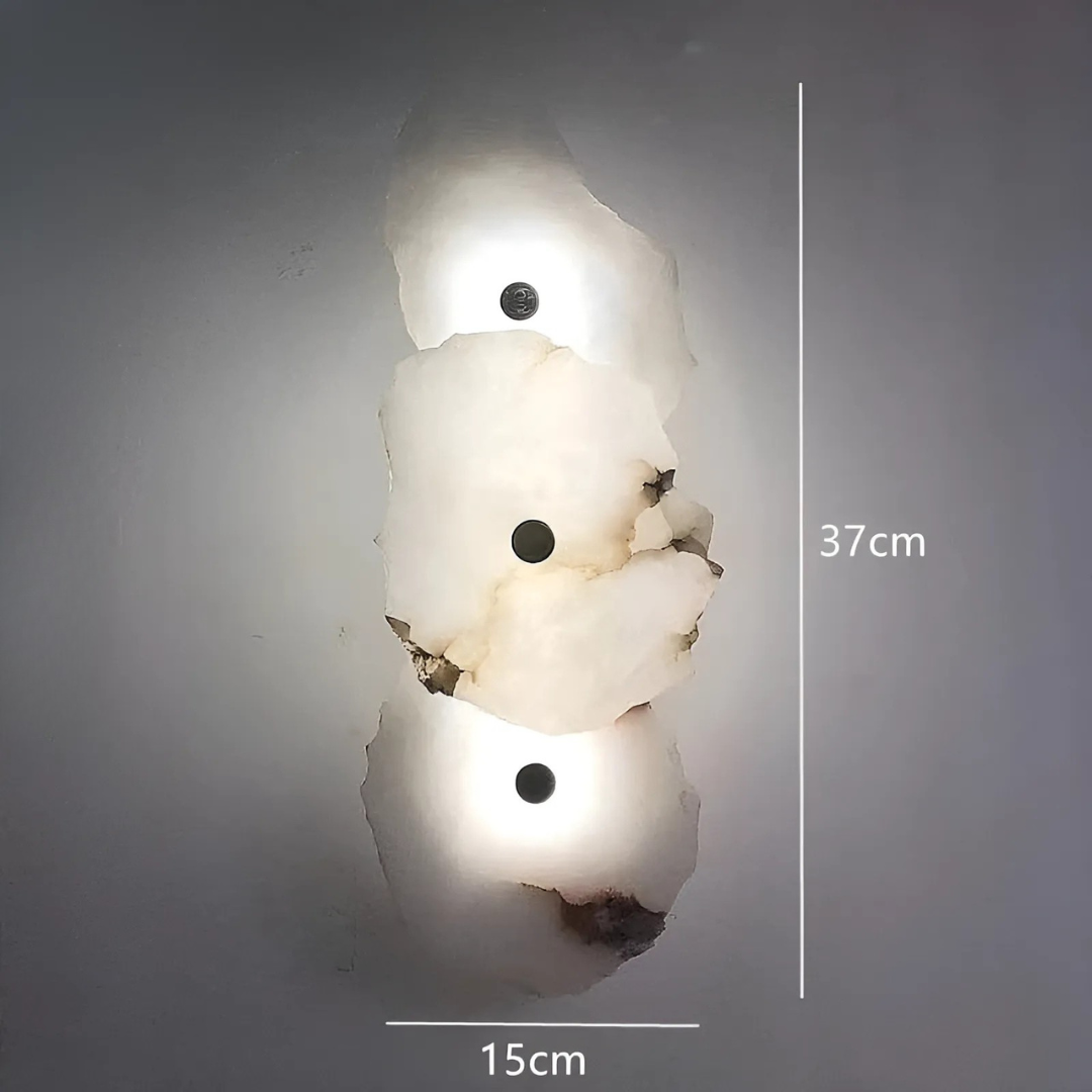 Cascade Marble Wall Light by Meretide