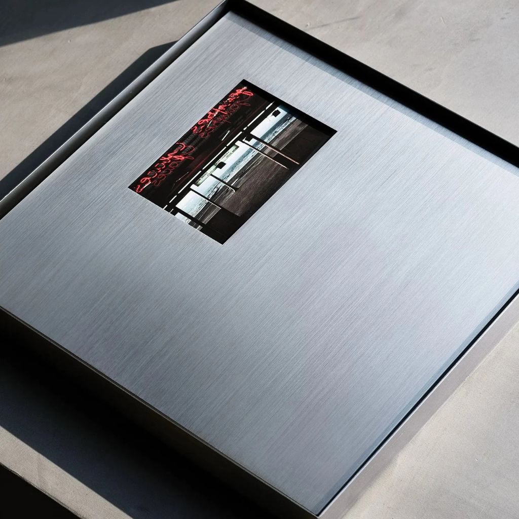 Aperture Steel Photo Frame, view 5