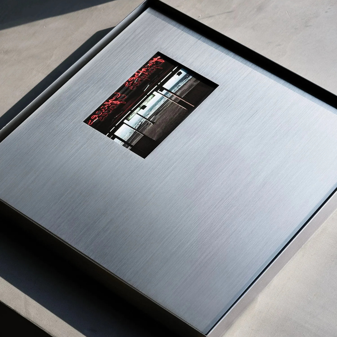 Aperture Steel Photo Frame, view 5