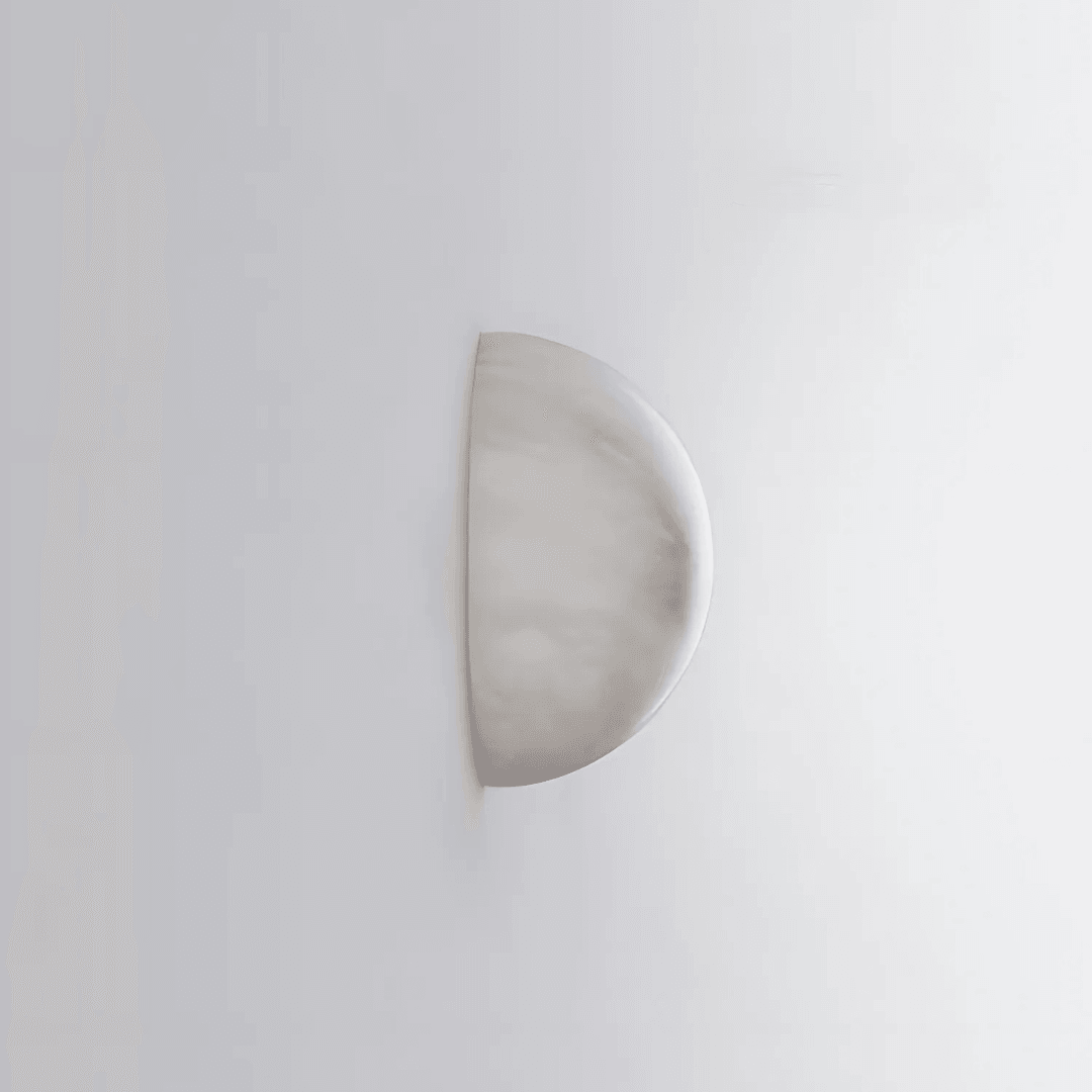 Luna Marble Wall Light by Meretide