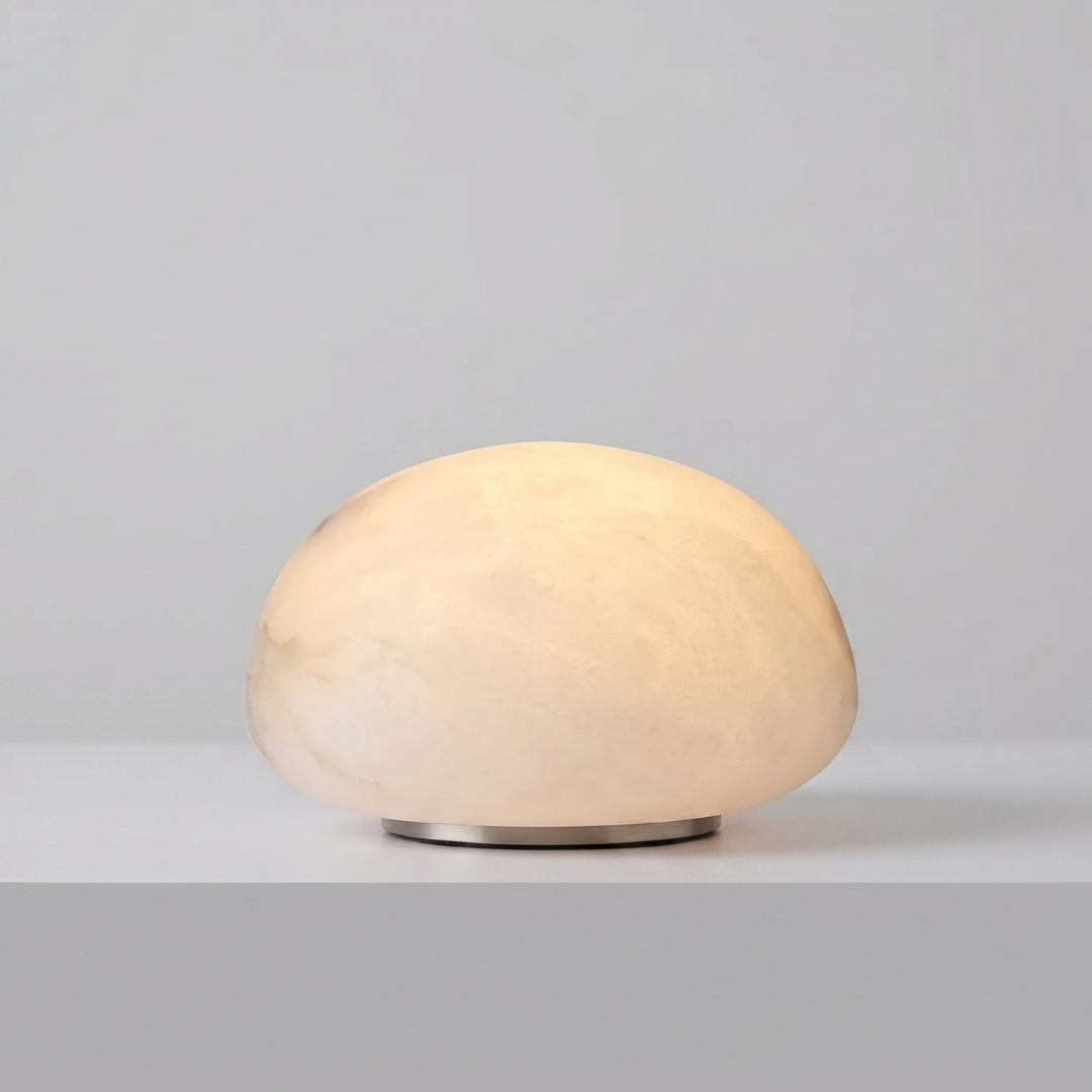 Opal Marble Stone Lamp, view 6