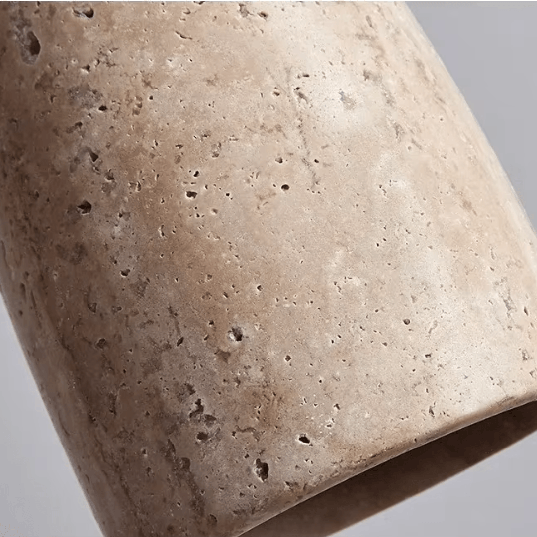Spindle Travertine Pendant, view 11