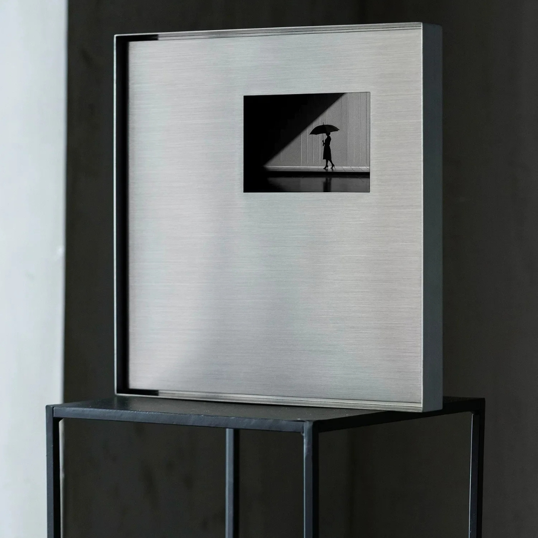 Aperture Steel Photo Frame, view 7