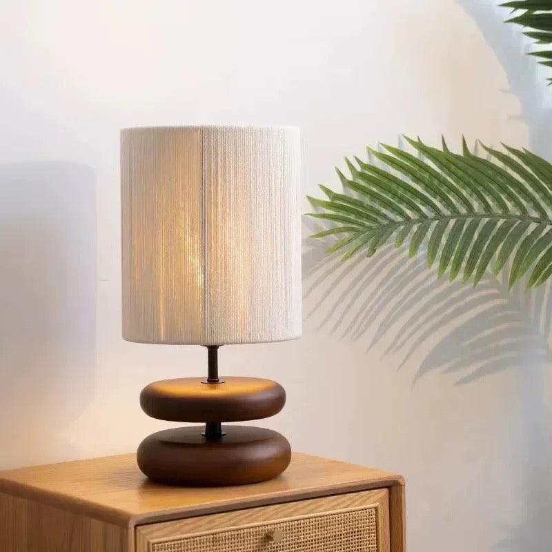Stack Wood Table Lamp, view 2