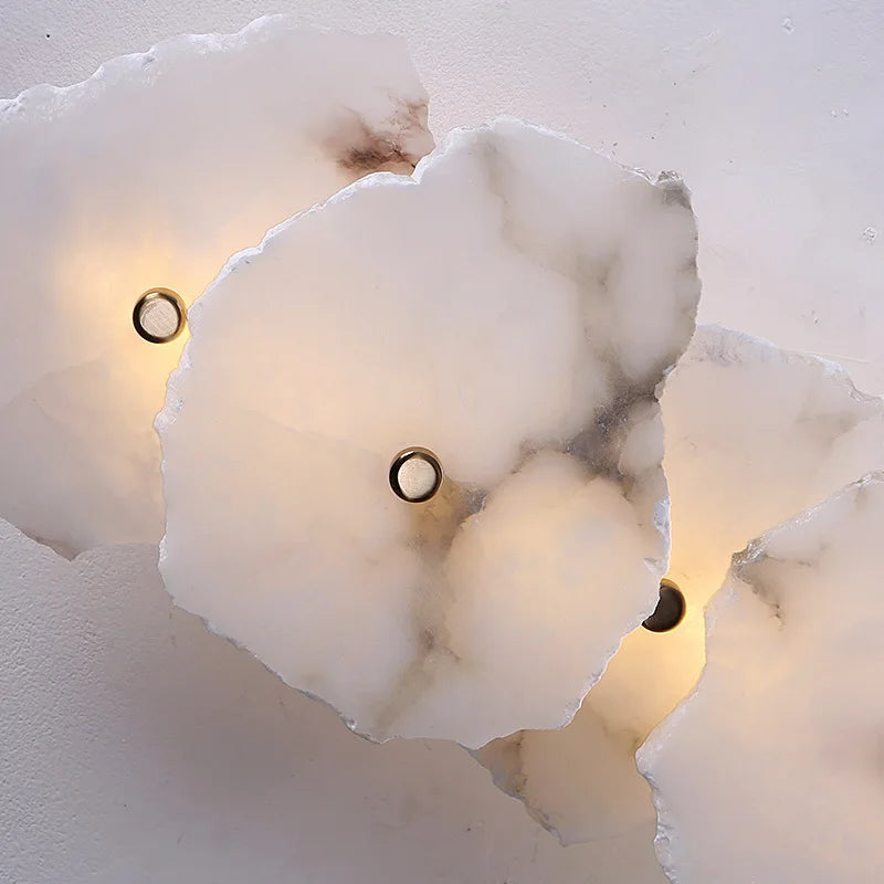 Cascade Marble Wall Light by Meretide
