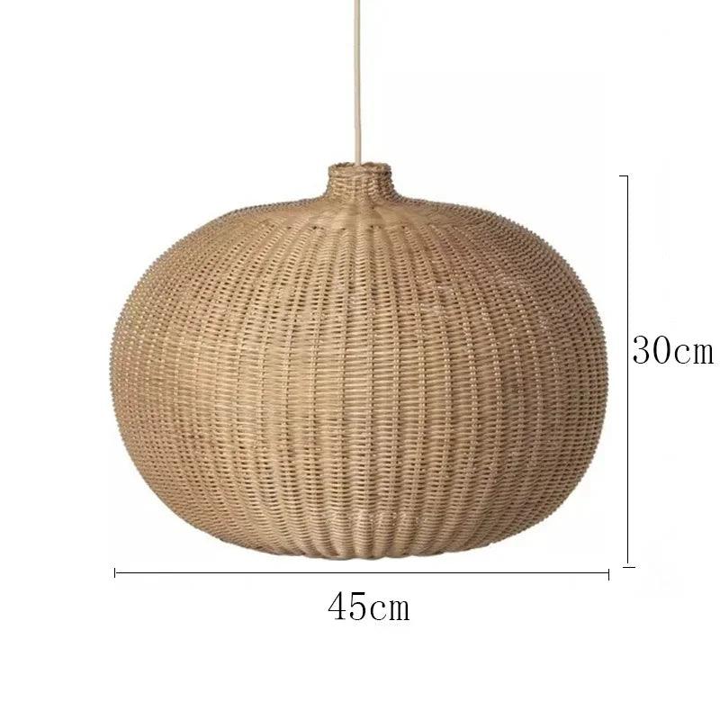 Weave Rattan Pendant, view 4