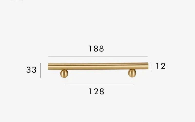 Sphere Brass Knob & Bar Pull, view 25
