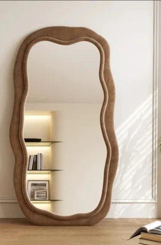Billow Wavy Floor Mirror, view 3