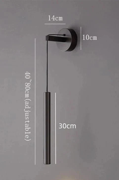 Plumb Brass Drop Wall Light, view 5