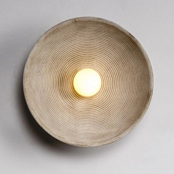 Ripple Disc Wall Light
