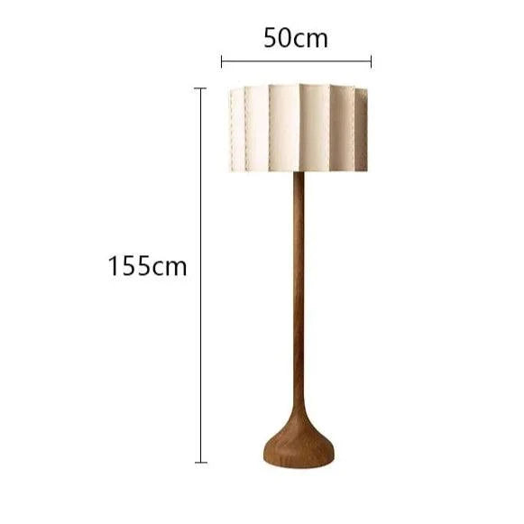 Scallop Wood Lamp, view 8