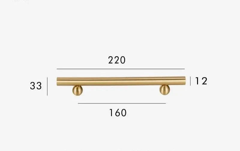 Sphere Brass Knob & Bar Pull, view 24