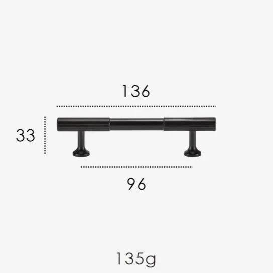 Rib Brass Knob & Pull Collection, view 23