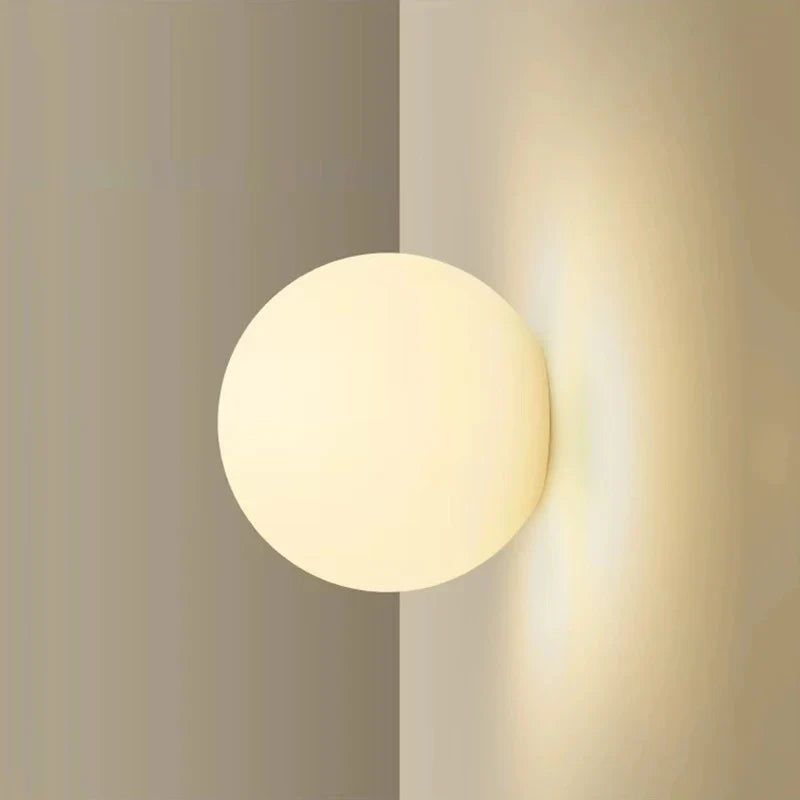 Pebble Glass & Stone Sconce by Meretide