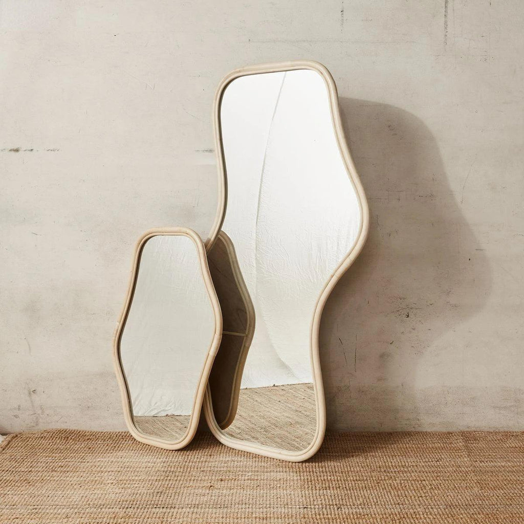 Contour Wood Floor Mirror, view 2