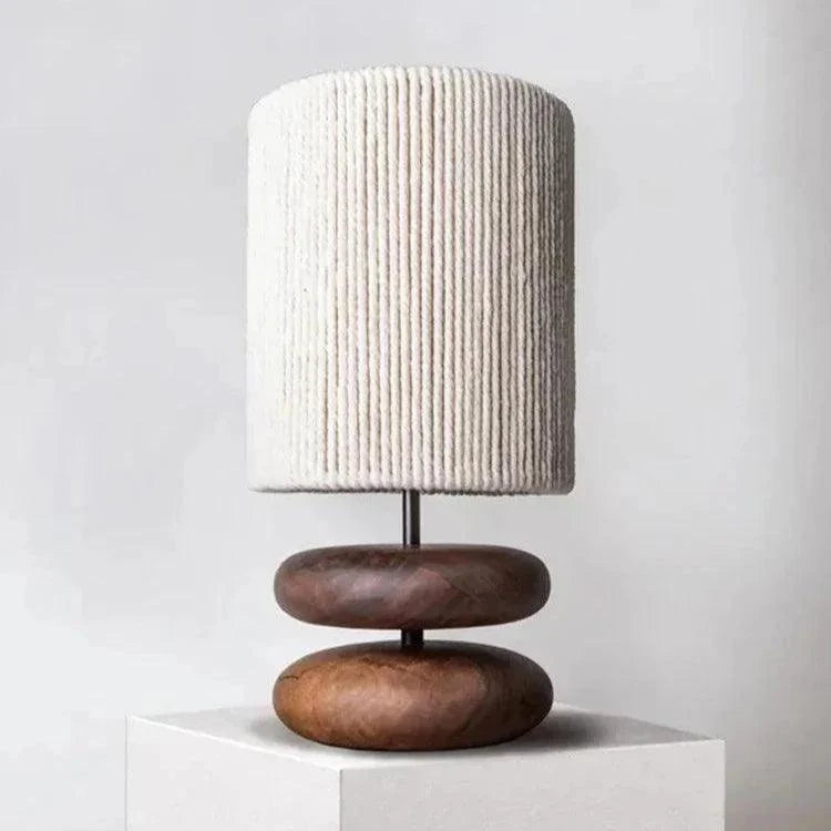 Stack Wood Table Lamp, view 3
