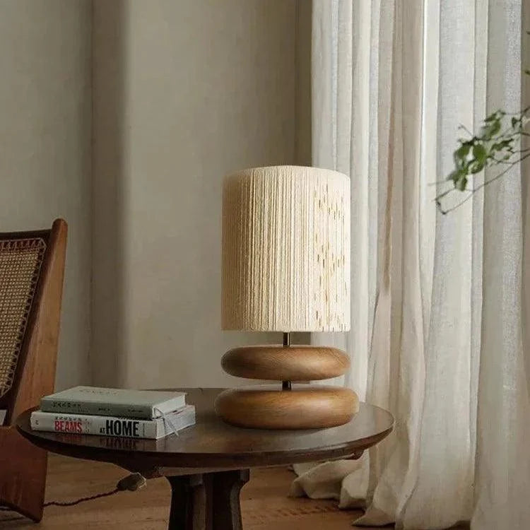 Stack Wood Table Lamp, view 6