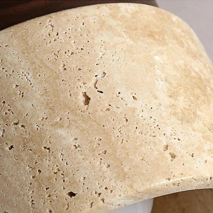 Dune Travertine Ceiling Light by Meretide