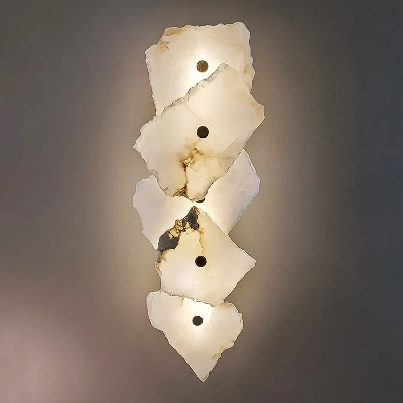 Cascade Marble Wall Light by Meretide
