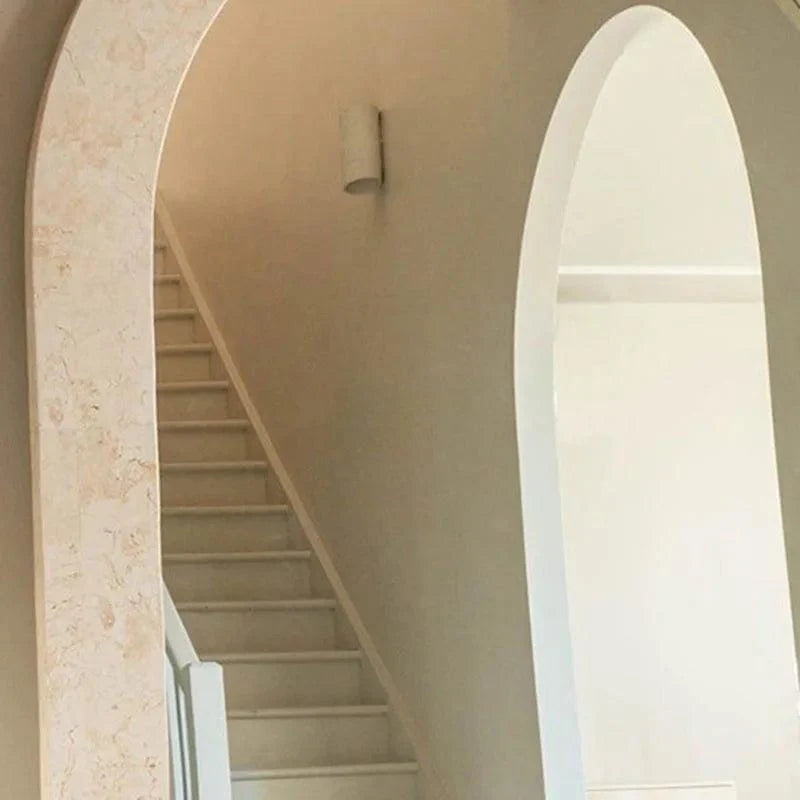 Arch Stone-Effect Floor Mirror, view 2