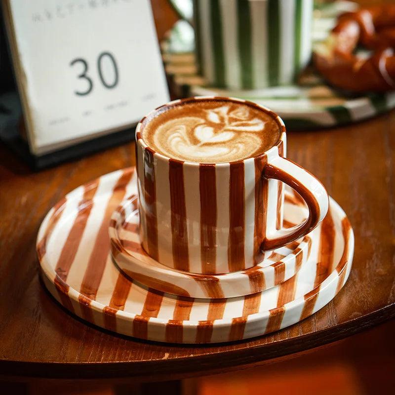 Sol Striped Breakfast Set, view 7