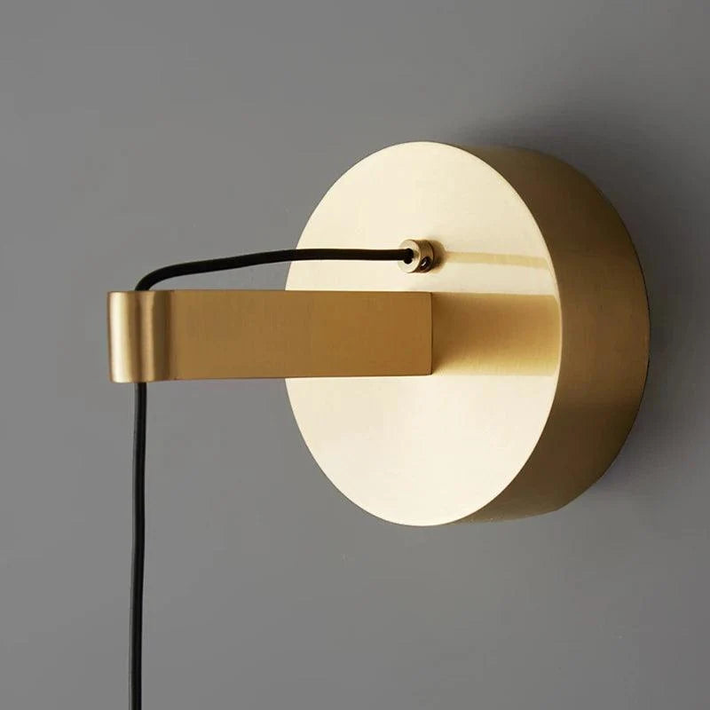 Plumb Brass Drop Wall Light, view 8