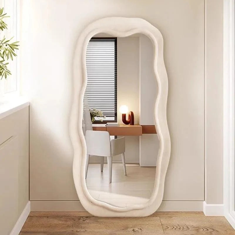 Billow Wavy Floor Mirror
