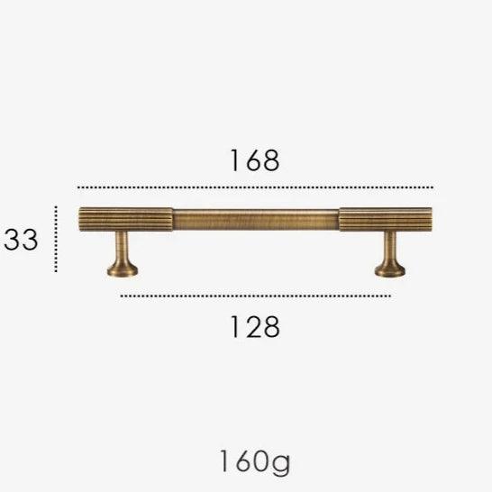 Rib Brass Knob & Pull Collection, view 28
