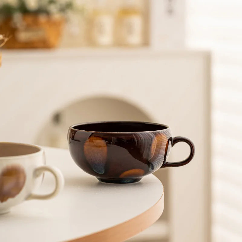 Petal Ceramic Cappuccino Cup, view 5
