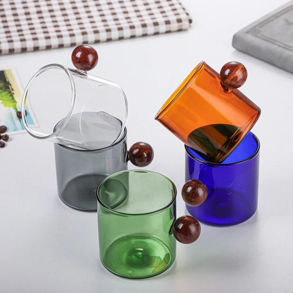 Pinna Tinted Glass Cup, view 3
