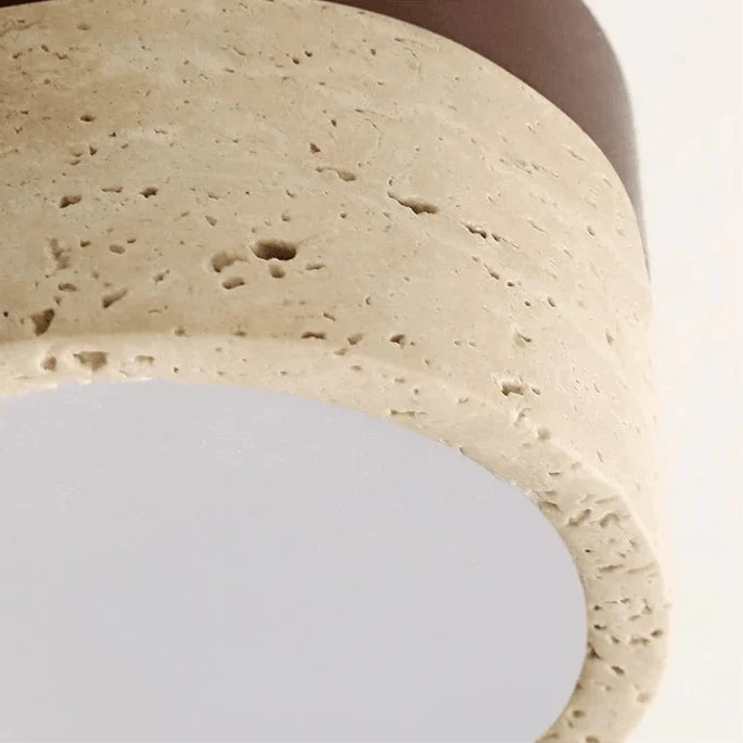 Grotto Stone Ceiling Light by Meretide