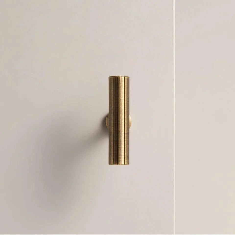 Rib Brass Knob & Pull Collection, view 11