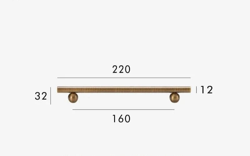 Sphere Brass Knob & Bar Pull, view 15