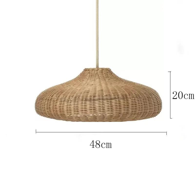 Weave Rattan Pendant, view 6
