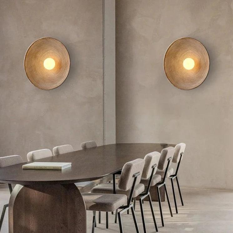 Ripple Disc Wall Light, view 3