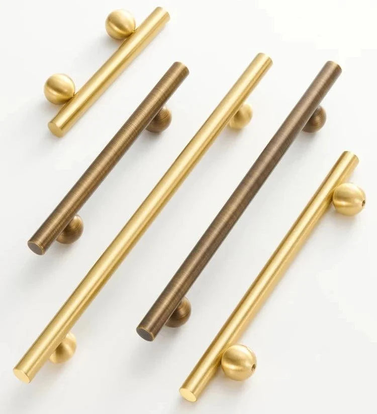 Sphere Brass Knob & Bar Pull, view 2