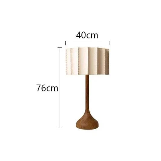 Scallop Wood Lamp, view 9