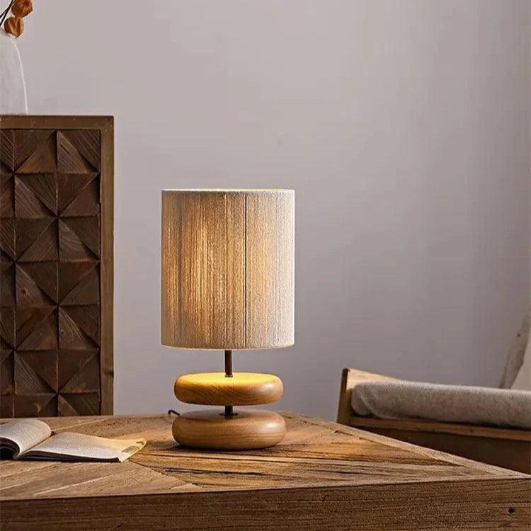 Stack Wood Table Lamp, view 8
