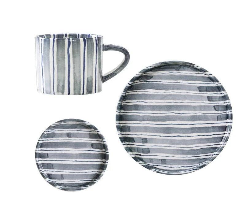 Sol Striped Breakfast Set, view 10