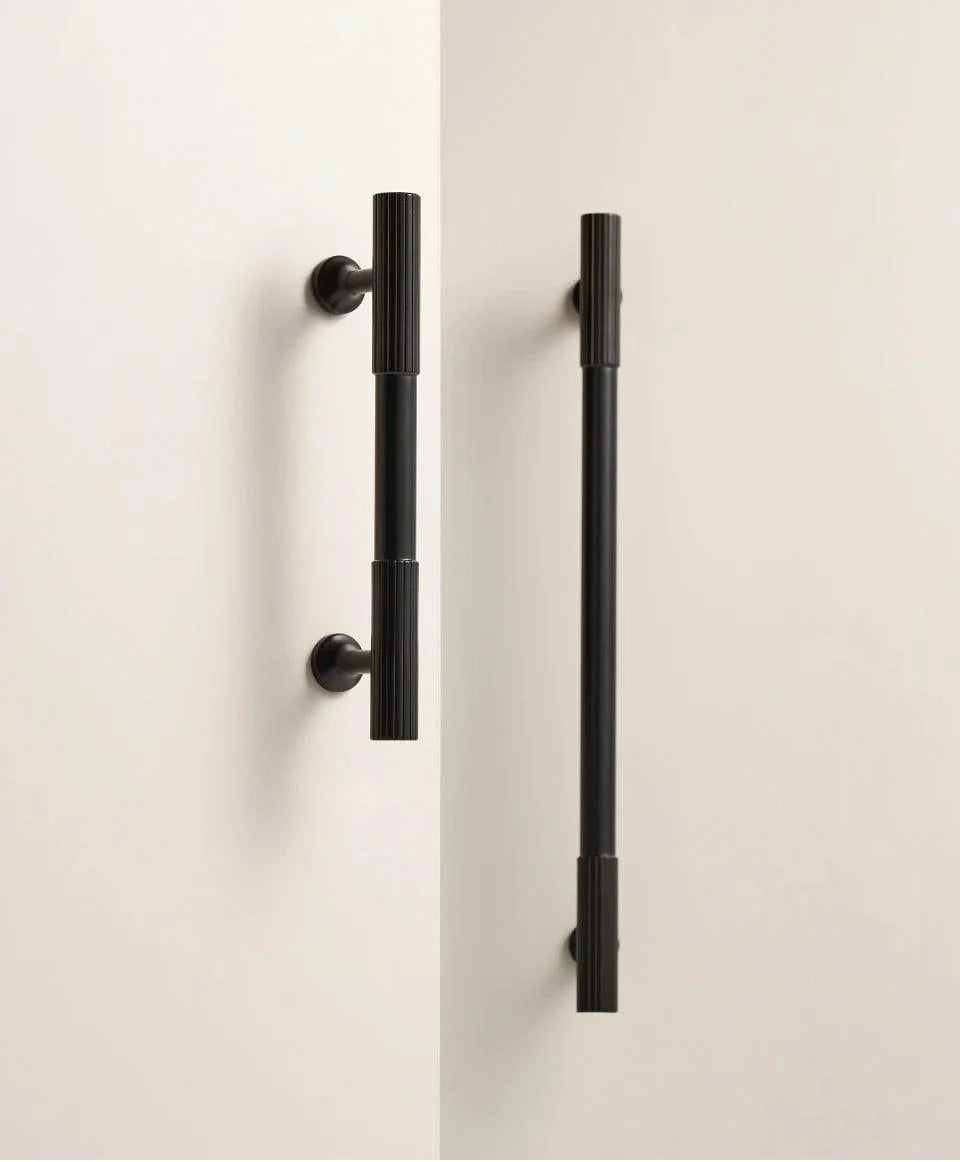 Rib Brass Knob & Pull Collection, view 5