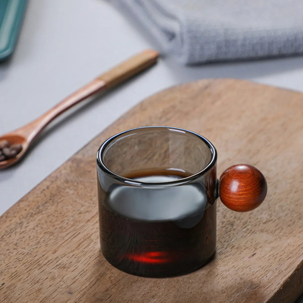 Pinna Tinted Glass Cup, view 4