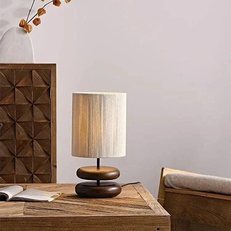 Stack Wood Table Lamp, view 7