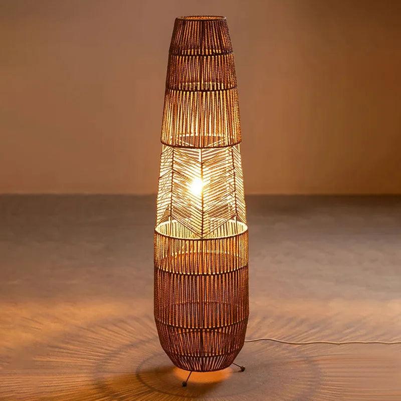 Hearth Woven Lantern Lamp, view 5