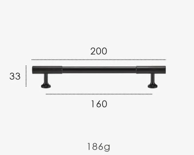 Rib Brass Knob & Pull Collection, view 21