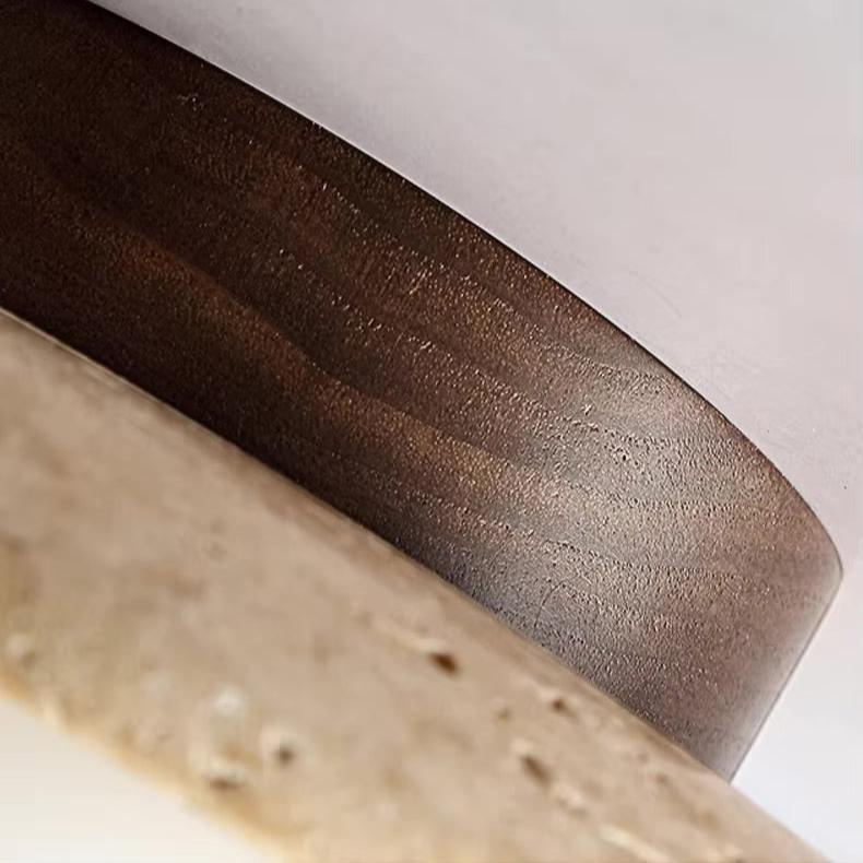 Dune Travertine Ceiling Light by Meretide