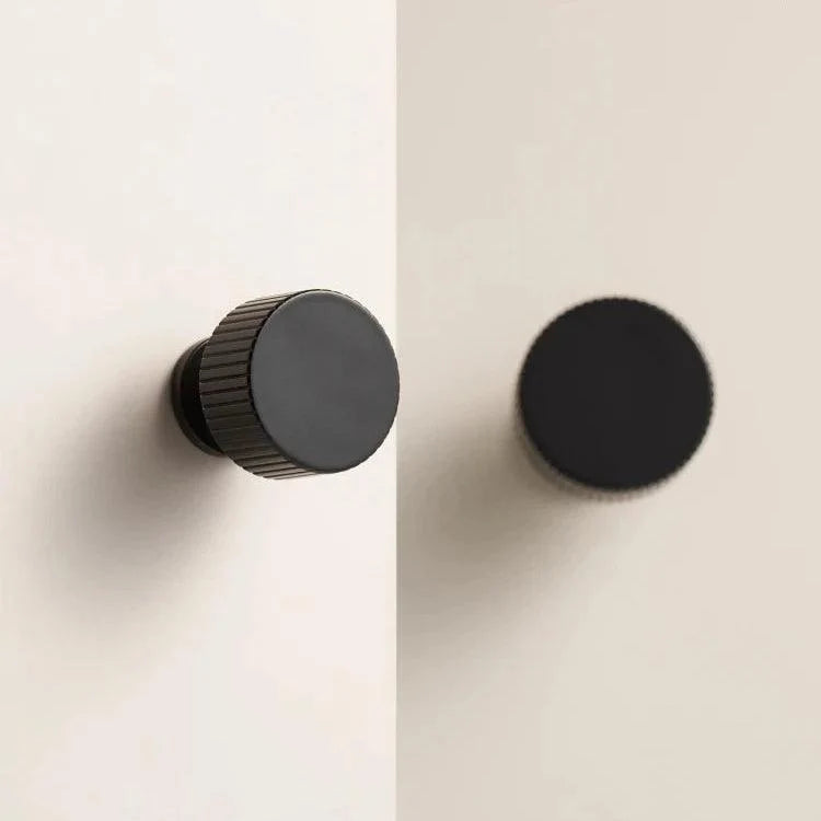 Groove Brass Cabinet Knob, view 3