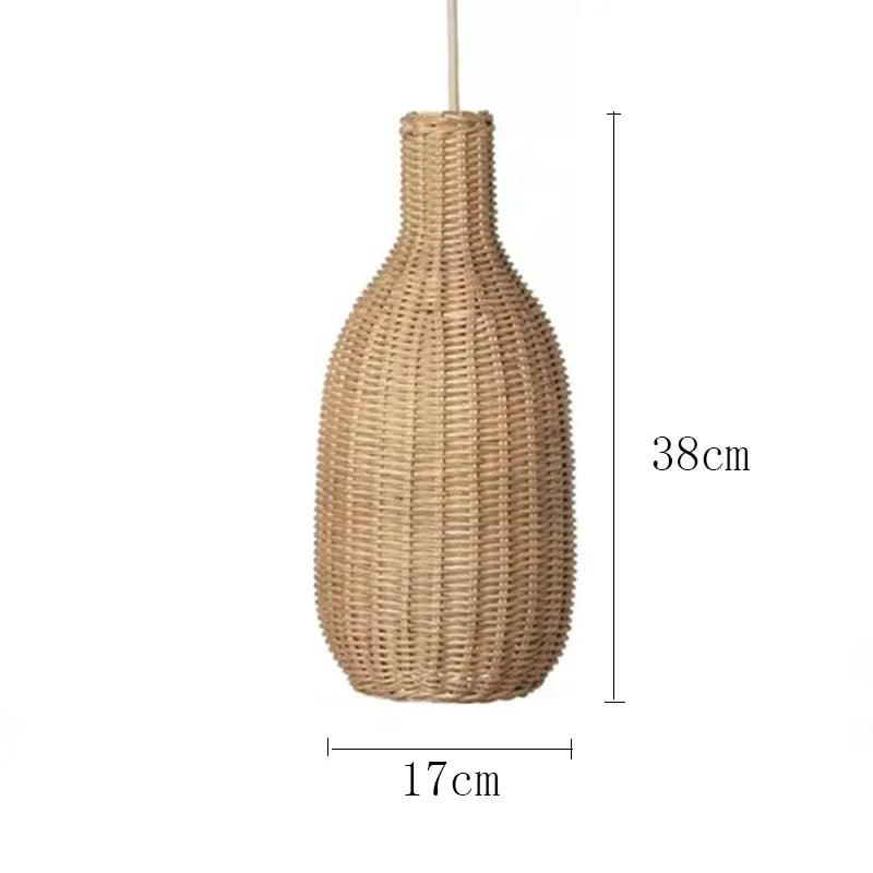 Weave Rattan Pendant, view 7