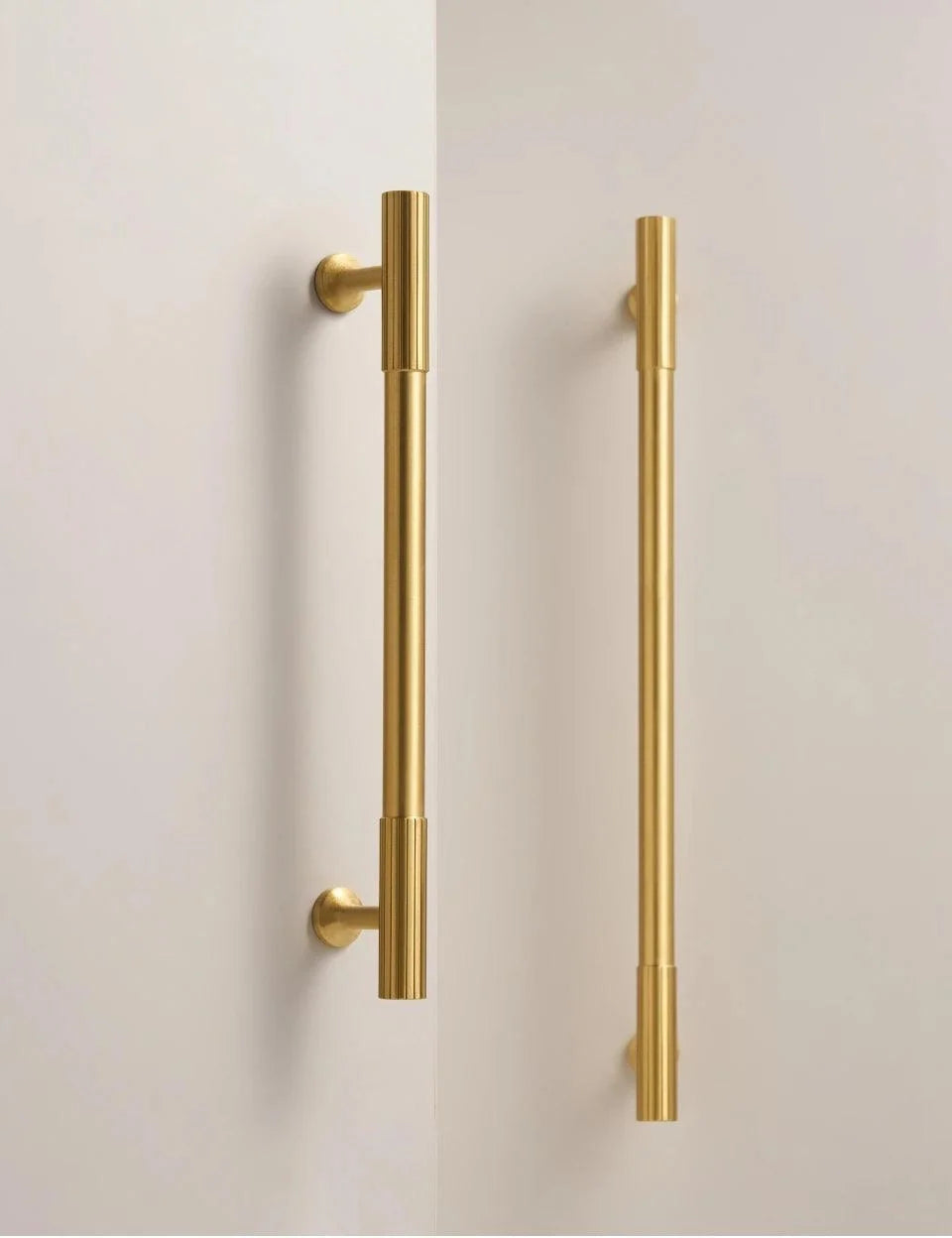 Rib Brass Knob & Pull Collection, view 7